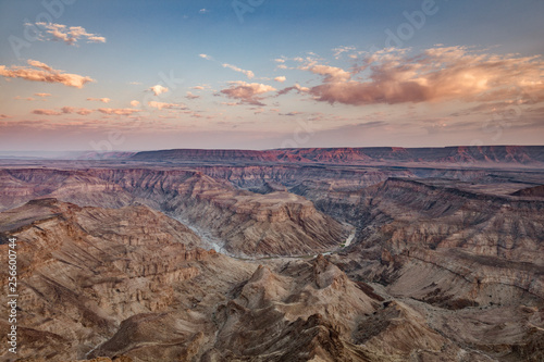 Plakat Fish river canyon, Namibia.