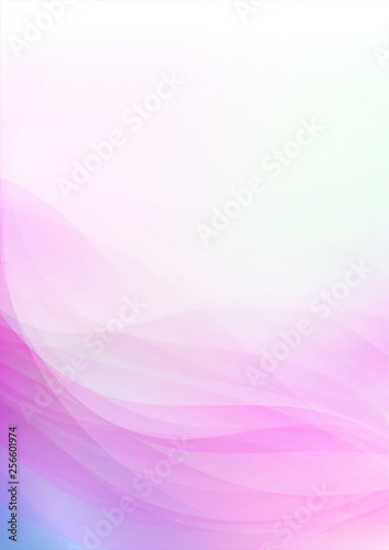 Curved abstract soft colors background