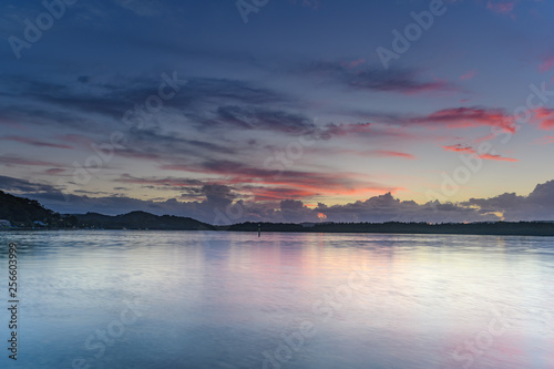 Pinks and Purples at the Waterfront © Merrillie