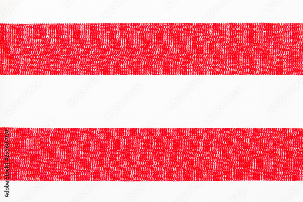 Textura de tela con rayas rojas y blancas horizontales foto de Stock |  Adobe Stock