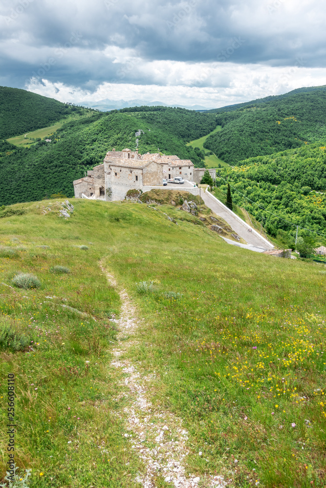 Fototapeta premium Elcito in Italy Marche 