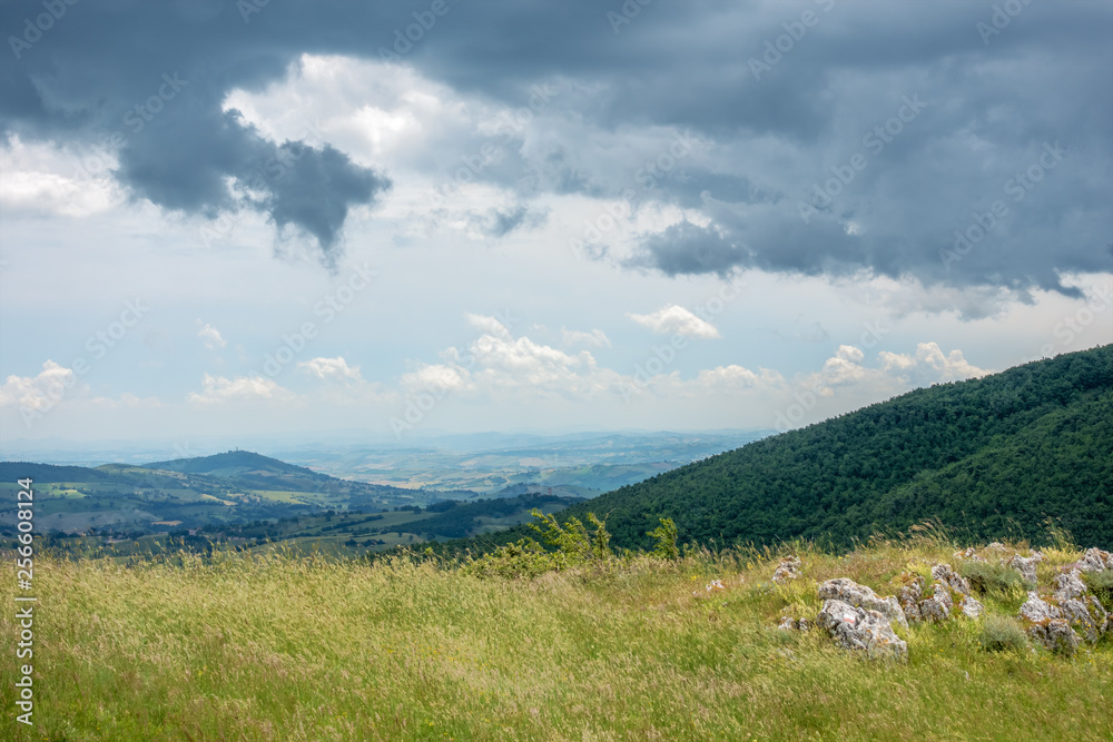 landscape mood in Italy Marche