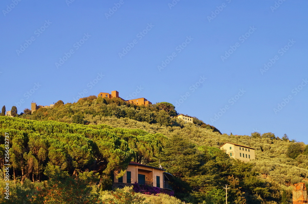 View of Montecatini Alto, Tuscany, Italy