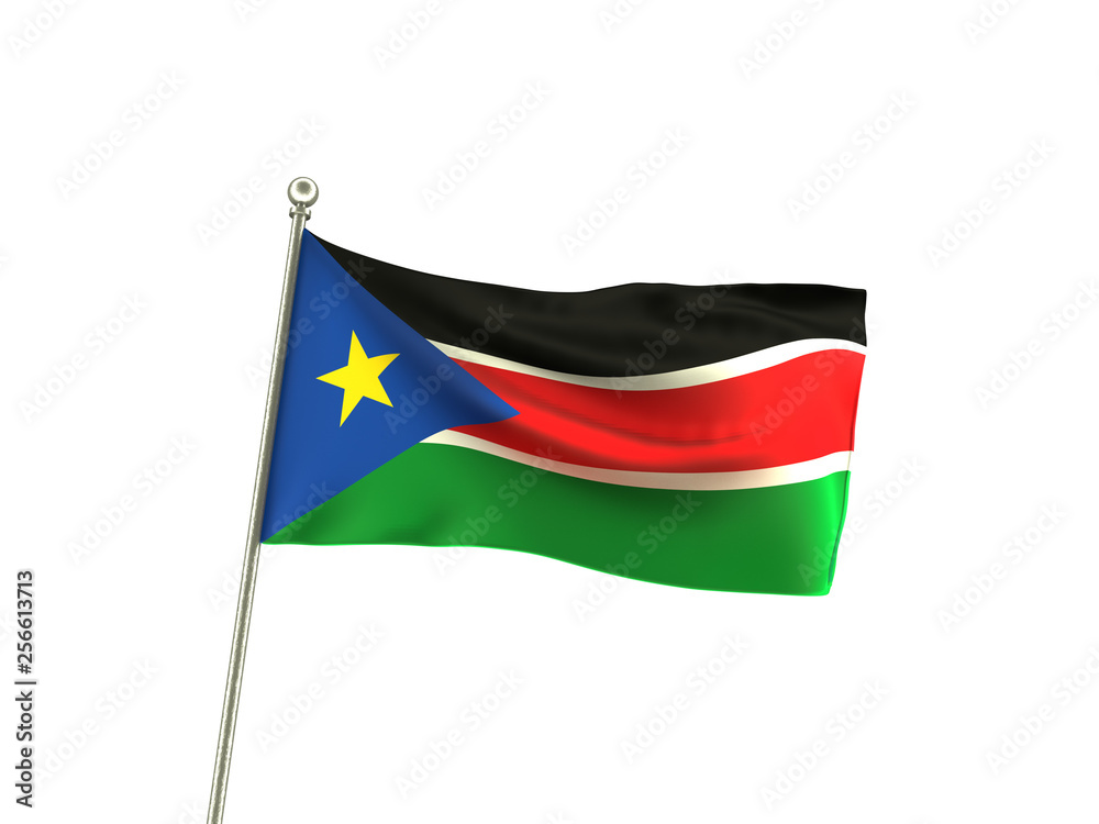 Fototapeta premium Wavy Flag