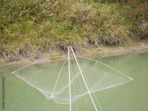 Fischernetz Donauarm bei Fischamend photo