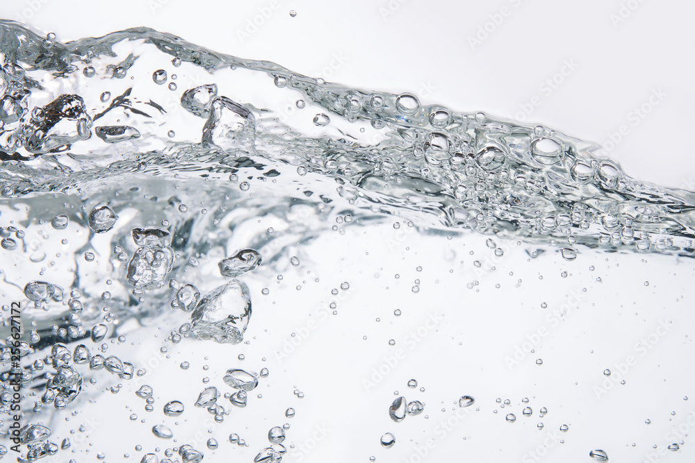 water splash isolated on white water splash isolated on white