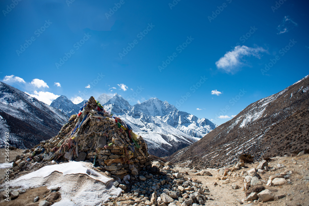 Fototapeta エベレスト街道 ヒマラヤ山脈 Himalaya Nepal