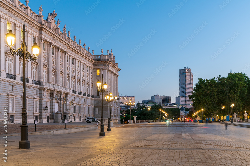 Palazzo reale, Madrid, Spagna Stock Photo | Adobe Stock