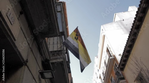 Bear flag in Chueca , Madrid gay area photo