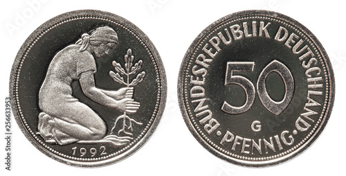 Bundesrepublik Deutschland 50 Pfennig 1992