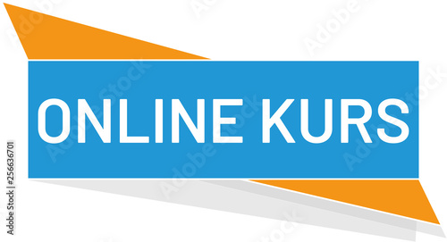 vector Button Online Kurs	