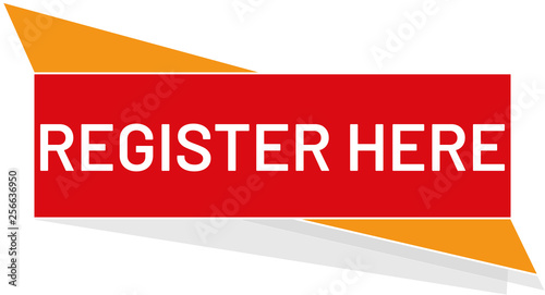 vector Button register here	