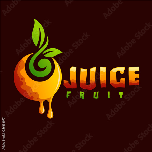 juice fruit logo