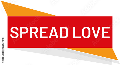 vector Button spread love	