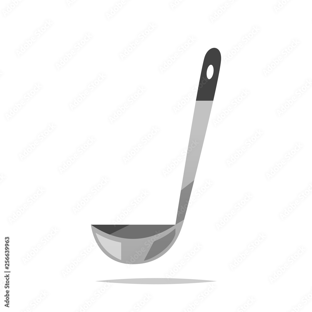Ladle vector isolated illustration