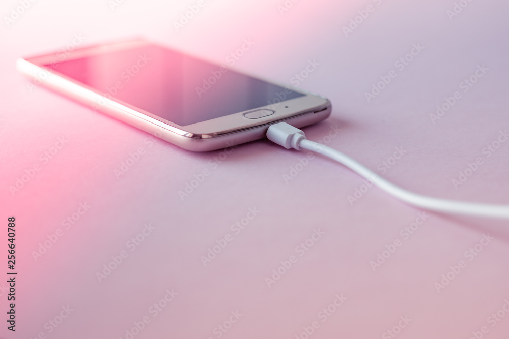 Smartphone charging Smartphone charging