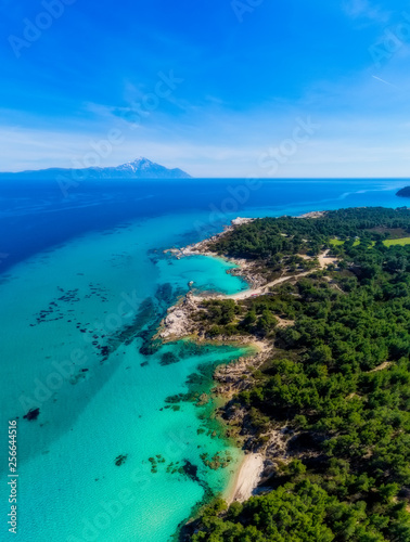 Kavourotrypes or Orange is a small paradise of small beaches located between Armenistis and Platanitsi in Sithonia  Chalkidiki  Greece