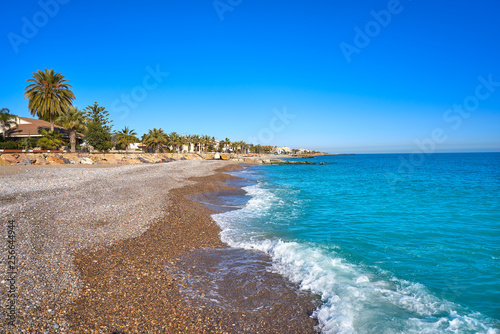 Almenara beach in Castellon of Spain photo