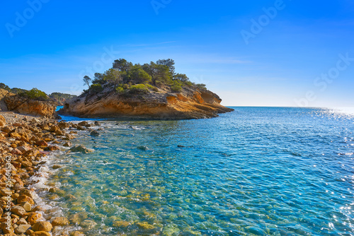 Ametlla L'ametlla de mar beach illot photo