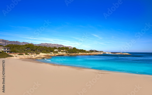 Ametlla de mar Cala Sant Jordi beach