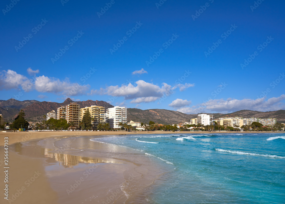 Fototapeta premium Benicassim Torre Sant Vicent playa beach