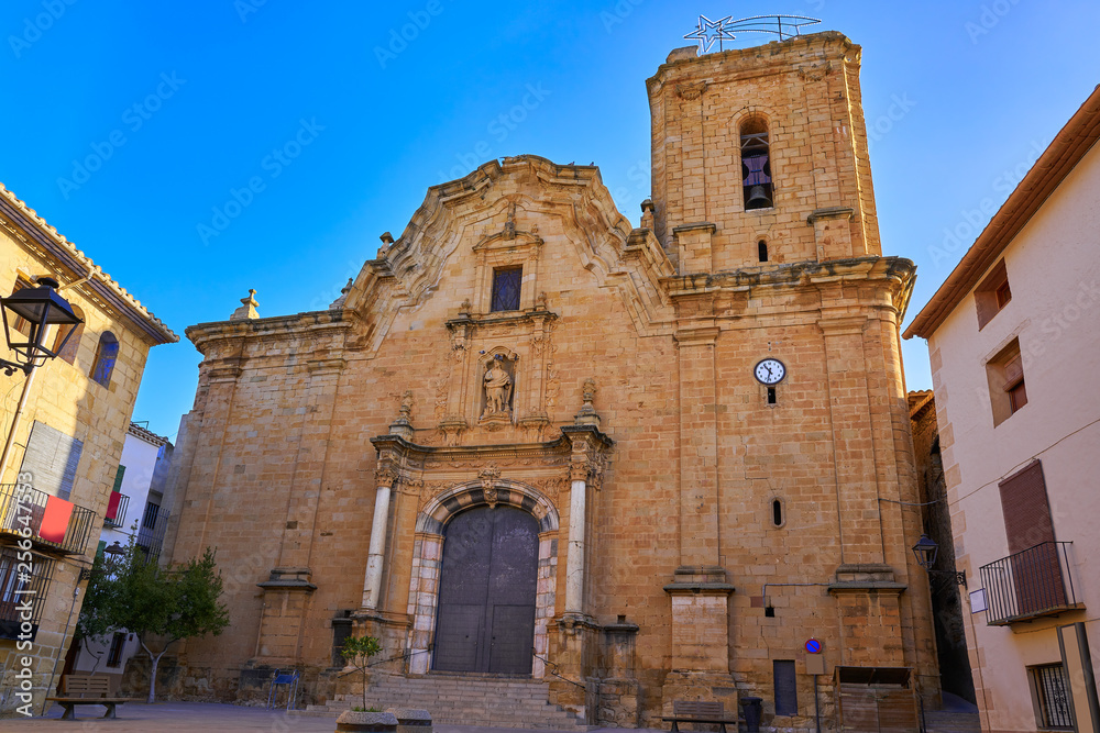 Cabanes church of Castellon in Spain