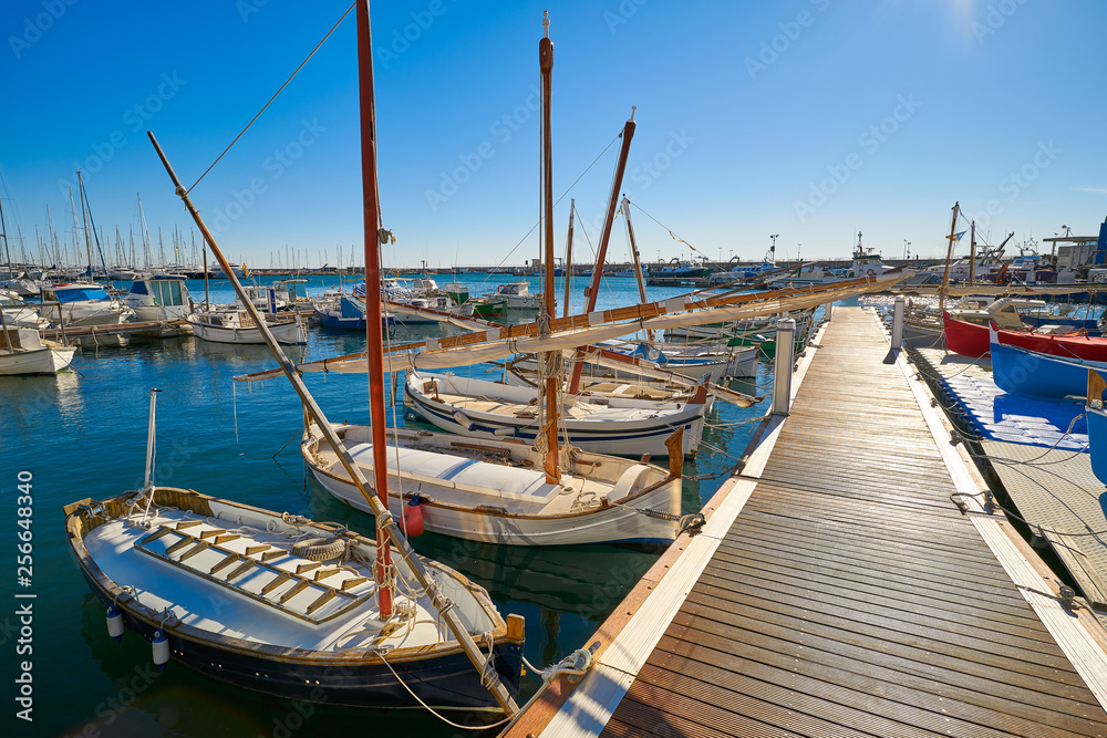 Fototapeta premium Cambrils Port marina in Tarragona Catalonia