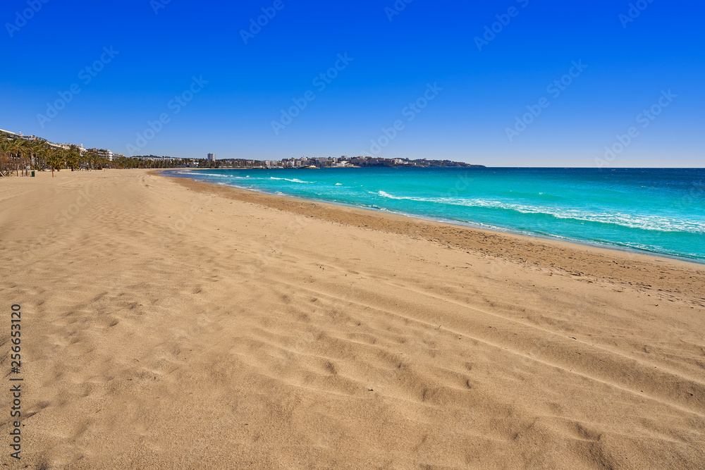Salou beach Ponent Poniente in Tarragona