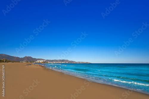 Serradal beach in Grao de Castellon Spain
