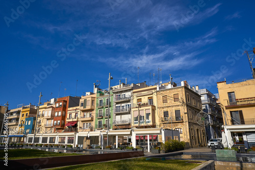 El Serrallo barrio in Tarragona Catalonia © lunamarina