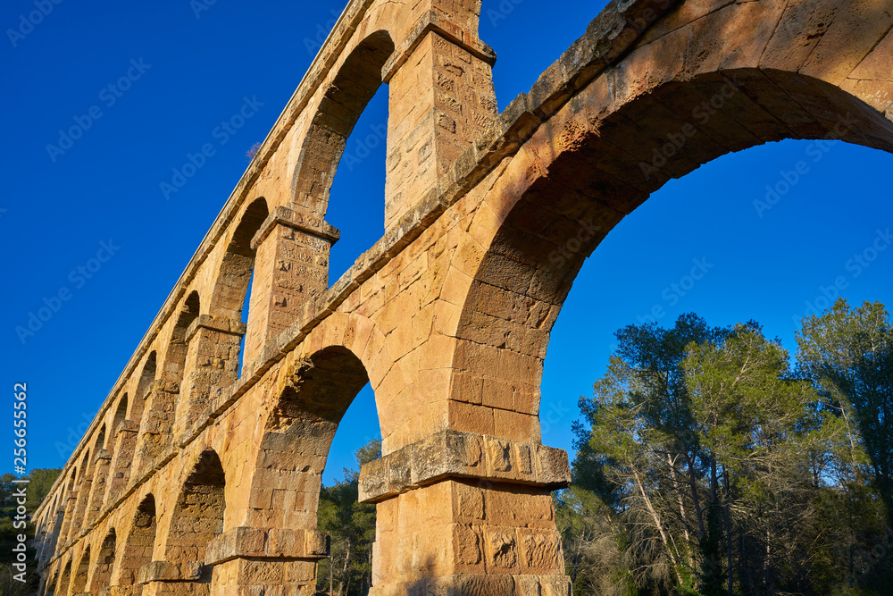 Aqueduct Pont del Diable in Tarragona Aqueduct Pont del Diable in Tarragona