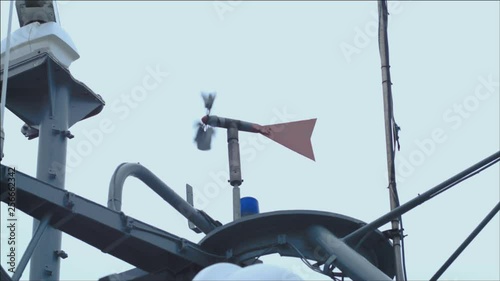 Ship’s vane in Seaplane Harbour in Tallinn photo