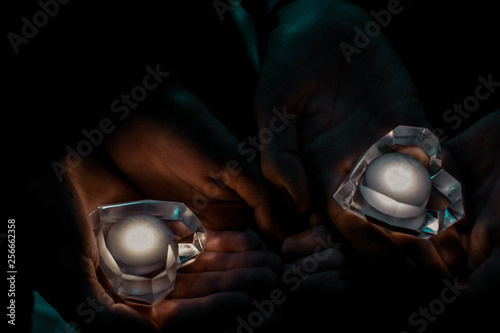 hearts in hands