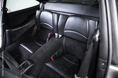Close up of passenger car seats © camerarules