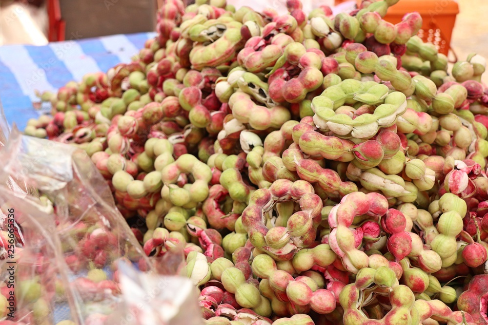 Fototapeta premium Manila tamarind at street food