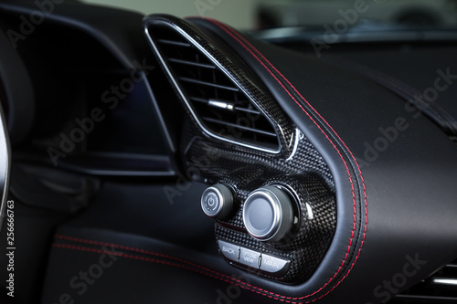 Close up of air conditioning in car interior © camerarules