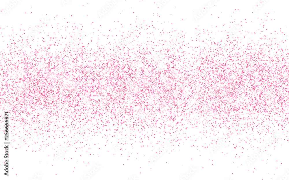 Pink glitter sparkle on a transparent background. Rose Gold Vibrant  background with twinkle lights. Vector illustration Stock ベクター | Adobe Stock