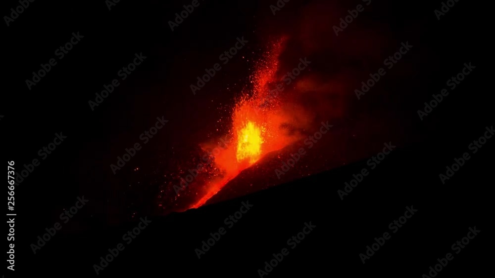 Etna Lava Eruption 2012 Etna Lava Eruption 2012
