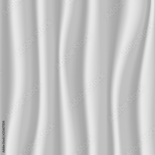Cloth banner. Illustration isolated on white background.