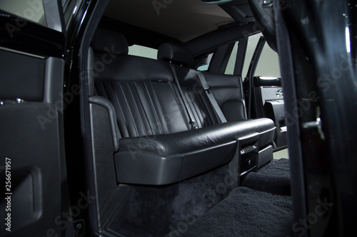 Passenger seats of limousine car © camerarules