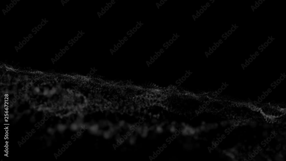Animated cell like motion graphic that would be good for a background element, title sequence, intro, end titles.