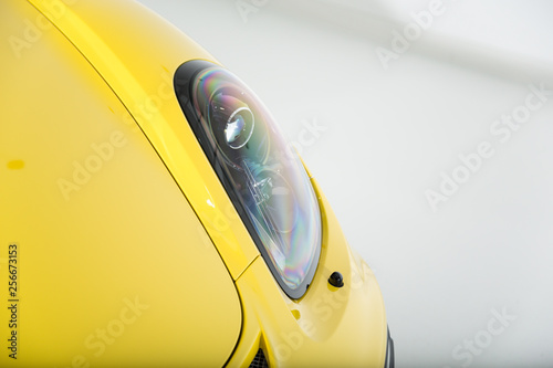 Close up of sports car headlight © camerarules