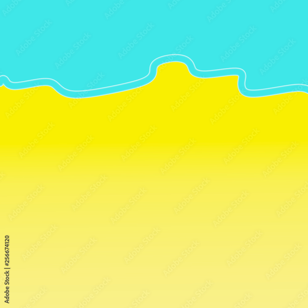 Obraz premium Summer background, beach. Copy space.