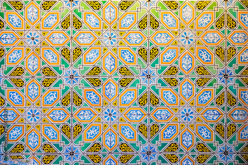 Carreaux de ciment aux motifs color  s