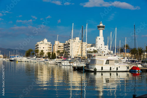 Residential marina of Empuriabrava photo