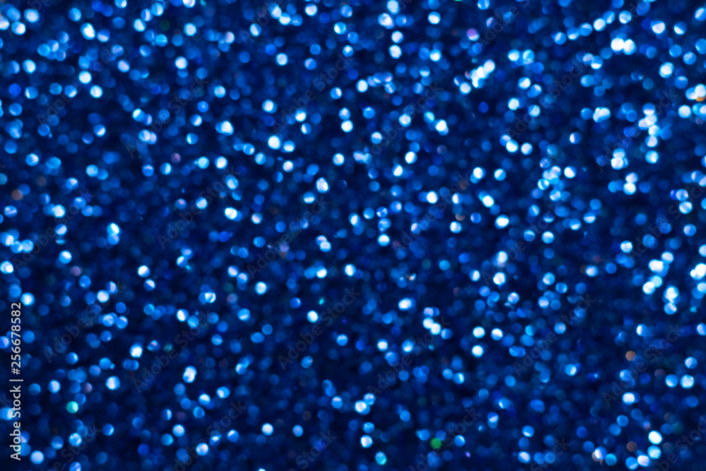 Fototapeta premium Golden glitter festive background with bokeh lights. Celebration concept for Holidays and anniversary.