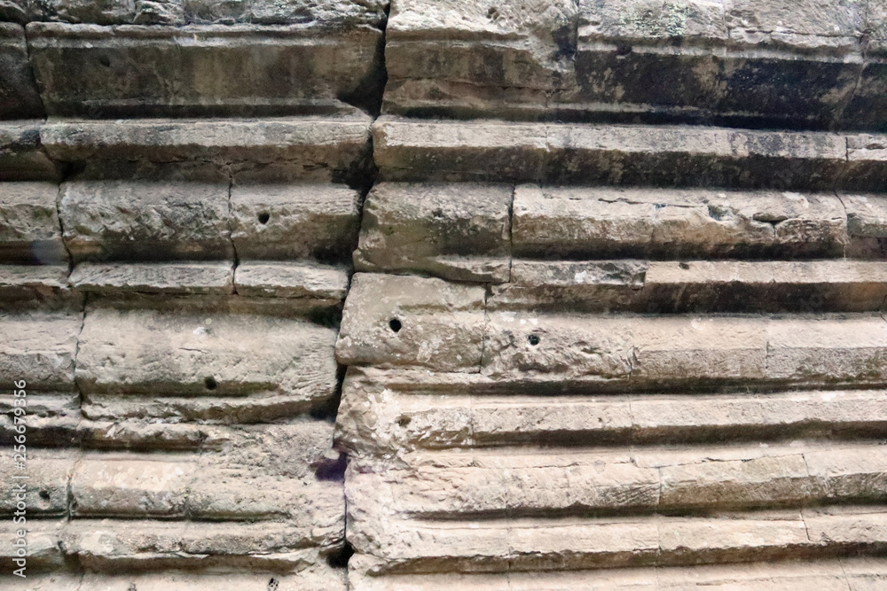 Angkor Wat Wall and Sculpture Texture Angkor Wat Wall and Sculpture Texture