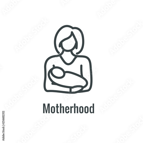 Pediatric Medicine with Baby / Pregnancy Related Icon