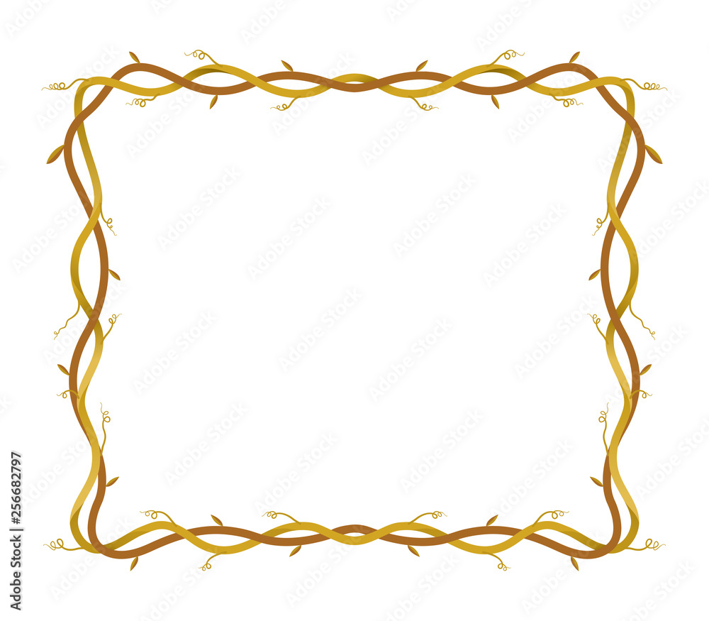 Golden Vine Border