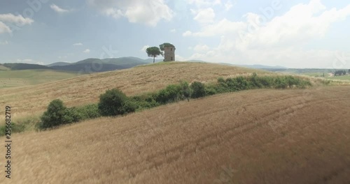 ITALY DRONE Tuscany landscape